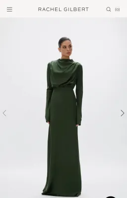 Rachel Gilbert Lucielle Gown Size 8 for rent on The Volte - image 1