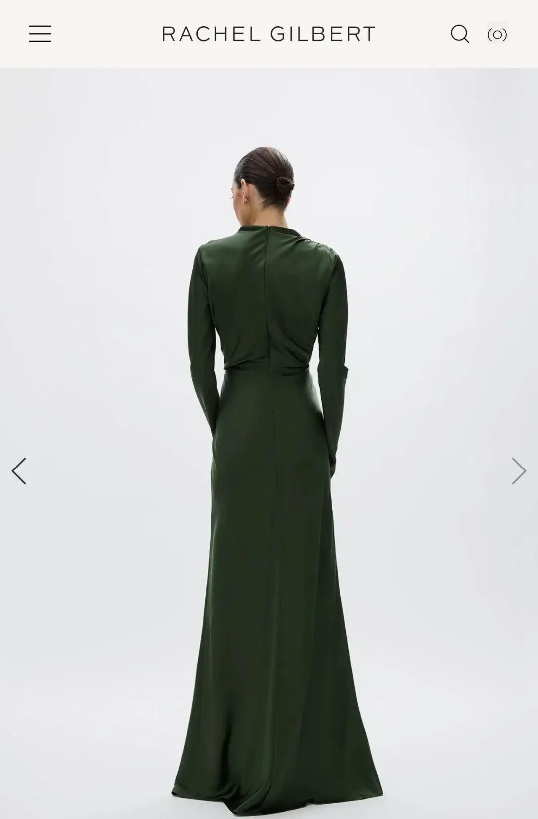 Rachel Gilbert Lucielle Gown Size 8 for rent on The Volte - main image