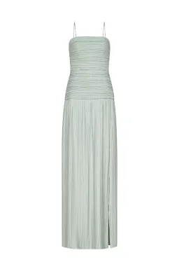 Manning Cartell Royal Debut Dress Sage Size 4 for rent on The Volte - image 5