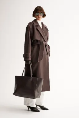 Elka Collective Arna Coat in Chocolate Brown Size 12/L for rent on The Volte - image 5