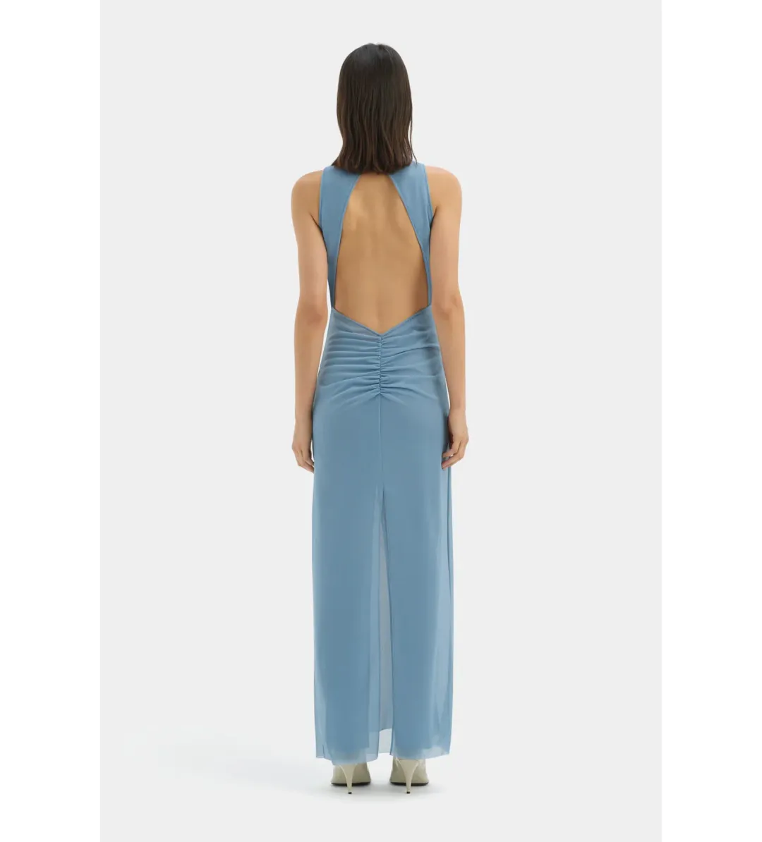 Sir The Label Ruby Open Back Gown in Aqua Size 10 for rent on The Volte - main image