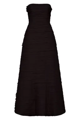 Aje Soundscape Maxi Dress Black Size 6 for rent on The Volte - image 4
