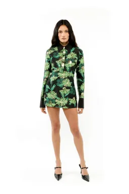 ALICE By Alice McCall Leebelle Mini Dress Black Floral Size 10 for rent on The Volte - image 1