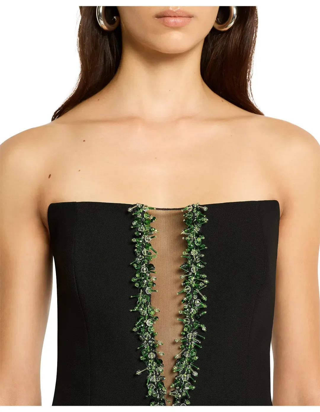 Sass and Bide Hanging Garden Maxi Dress Black  Size 10 for rent on The Volte - main image