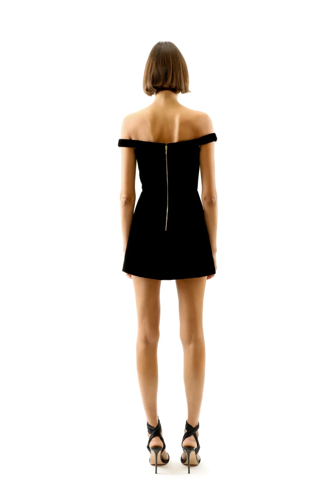 Alice McCall Meadow Dress Mini Black Size AU 8 for rent on The Volte - main image