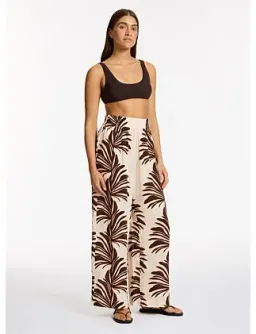 Jets Dahlia Palm Wide Leg Pants Size 14/L for rent on The Volte - image 2