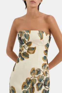 SIR Evalita Column Dress Midi Pine Valley Size AU 10 for rent on The Volte - image 4