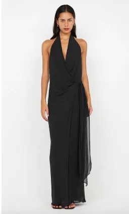 Bec Bridge Soneva Wrap Dress Black Size 8  for rent on The Volte - image 2