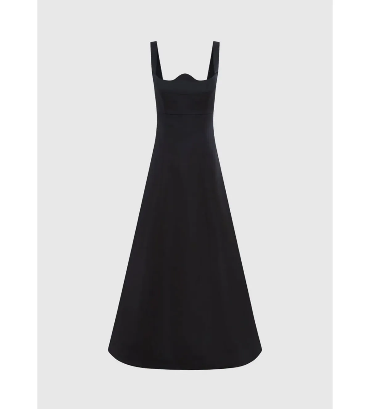 Leo Lin Odette Midi Dress Black Size 18 for rent on The Volte - main image