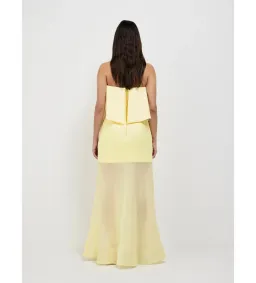 Sheike Gemini Maxi Dress Yellow Size AU 10 for rent on The Volte - image 3