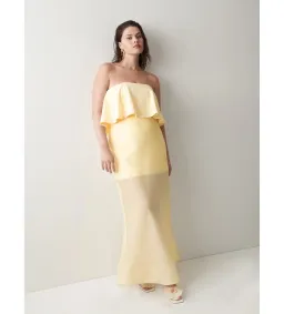 Sheike Gemini Maxi Dress Yellow Size AU 10 for rent on The Volte - image 2