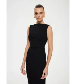 Effie Kats Verona Gown in Black Size AU8 for rent on The Volte - image 2