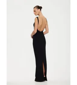 Effie Kats Verona Gown in Black Size AU8 for rent on The Volte - image 3