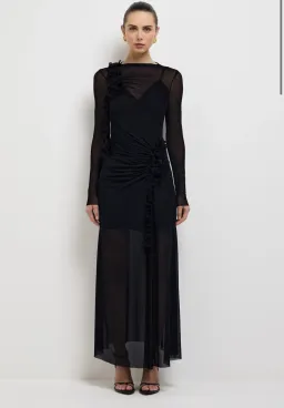 Sheike Odesse Dress in Black Size AU12 for rent on The Volte - image 1