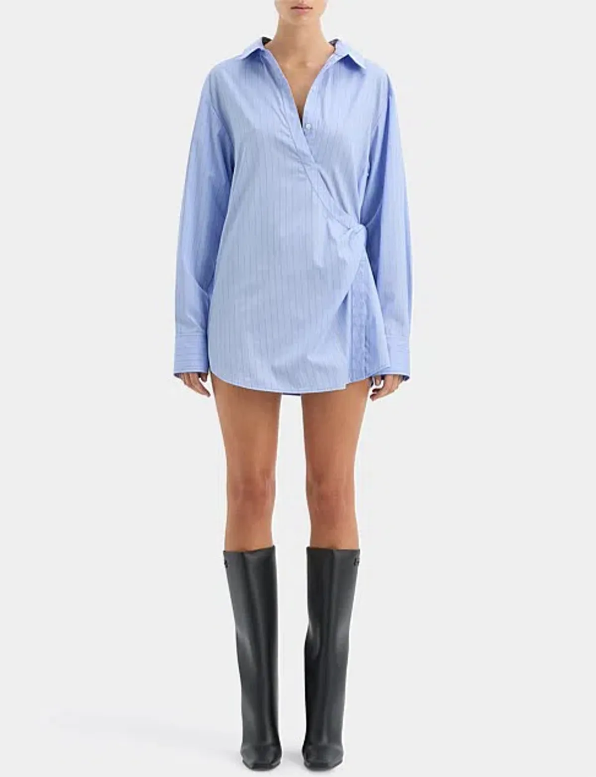 Sir the Label Lori Dress Mini Blue Size AU 4 for rent on The Volte - main image