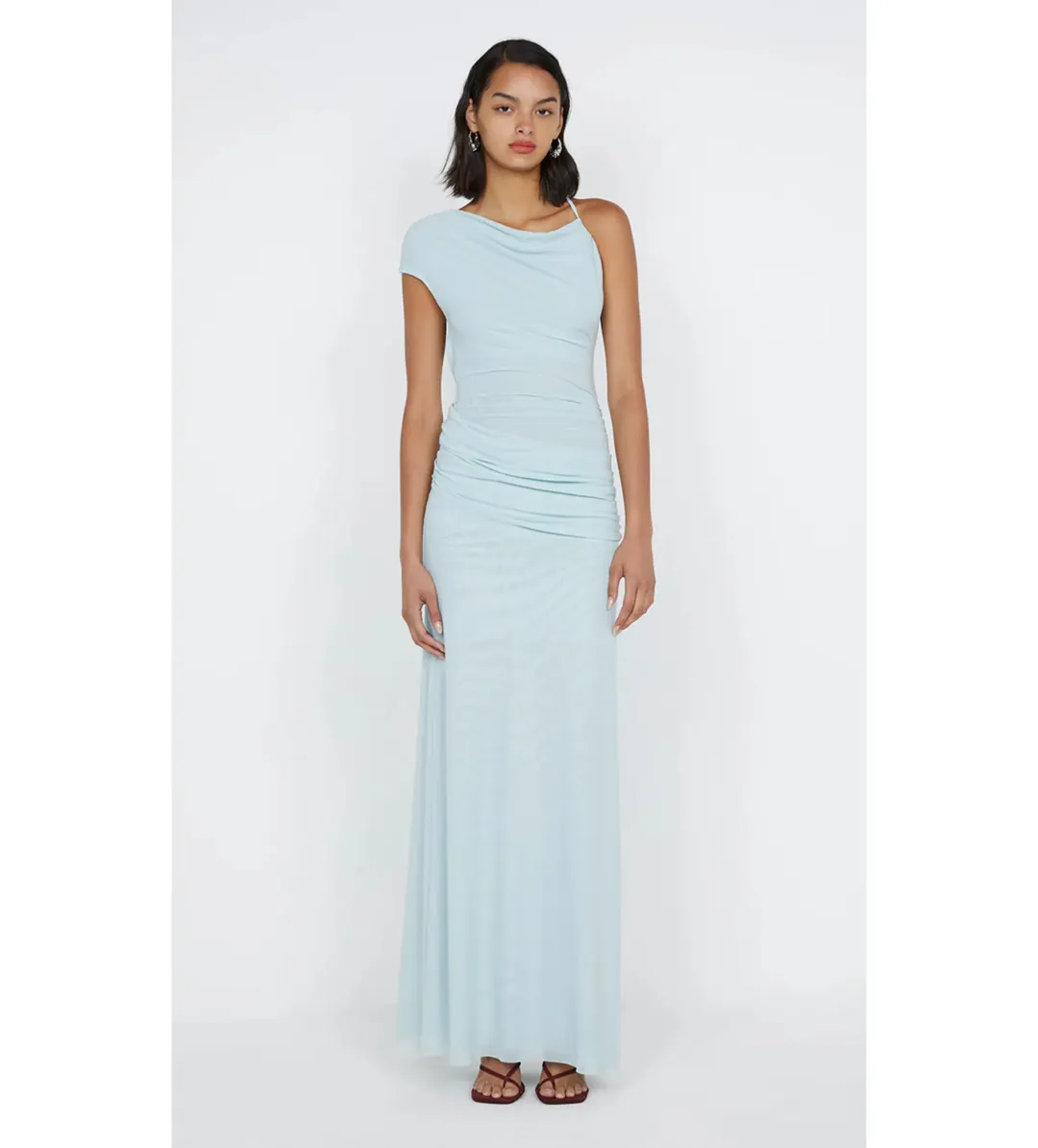 Bec & Bridge Alara Asym Maxi Dress Ocean Mist Size 8 for rent on The Volte - main image
