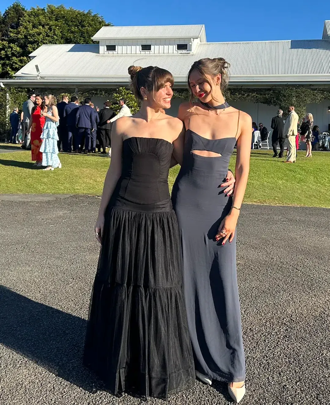 Aje Gia Maxi Skirt Black Size AU 6 for rent on The Volte - main image