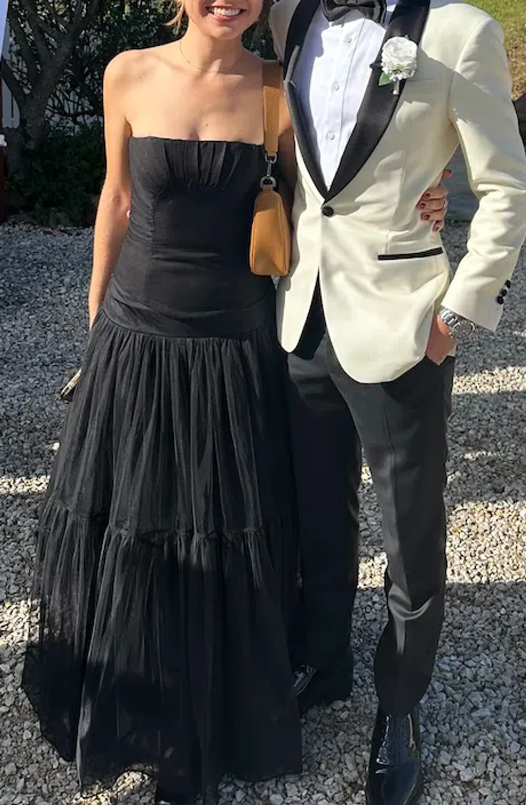 Aje Otta Bustier Black Size 6  for rent on The Volte - main image