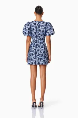 Elliatt Mila Mini Dress In Blue Size 6 for rent on The Volte - image 5