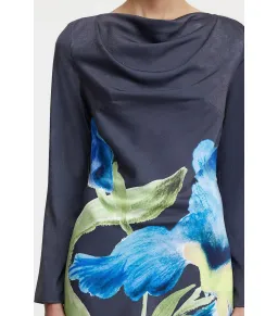 Significant Other The Merida Mini Dress in Midnight Botanic Size AU 8 for rent on The Volte - image 4