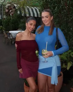 Benni Kingsley Mini Dress Blue Size 10 for rent on The Volte - image 6