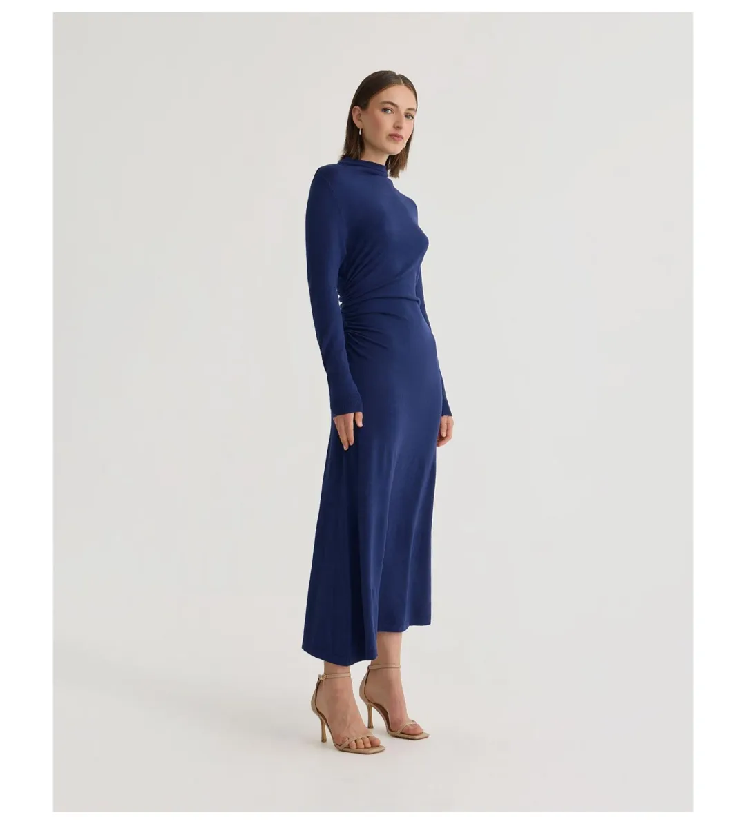 Oxford Nina Knitted Dress in Blue Size XS / AU 8 for rent on The Volte - main image