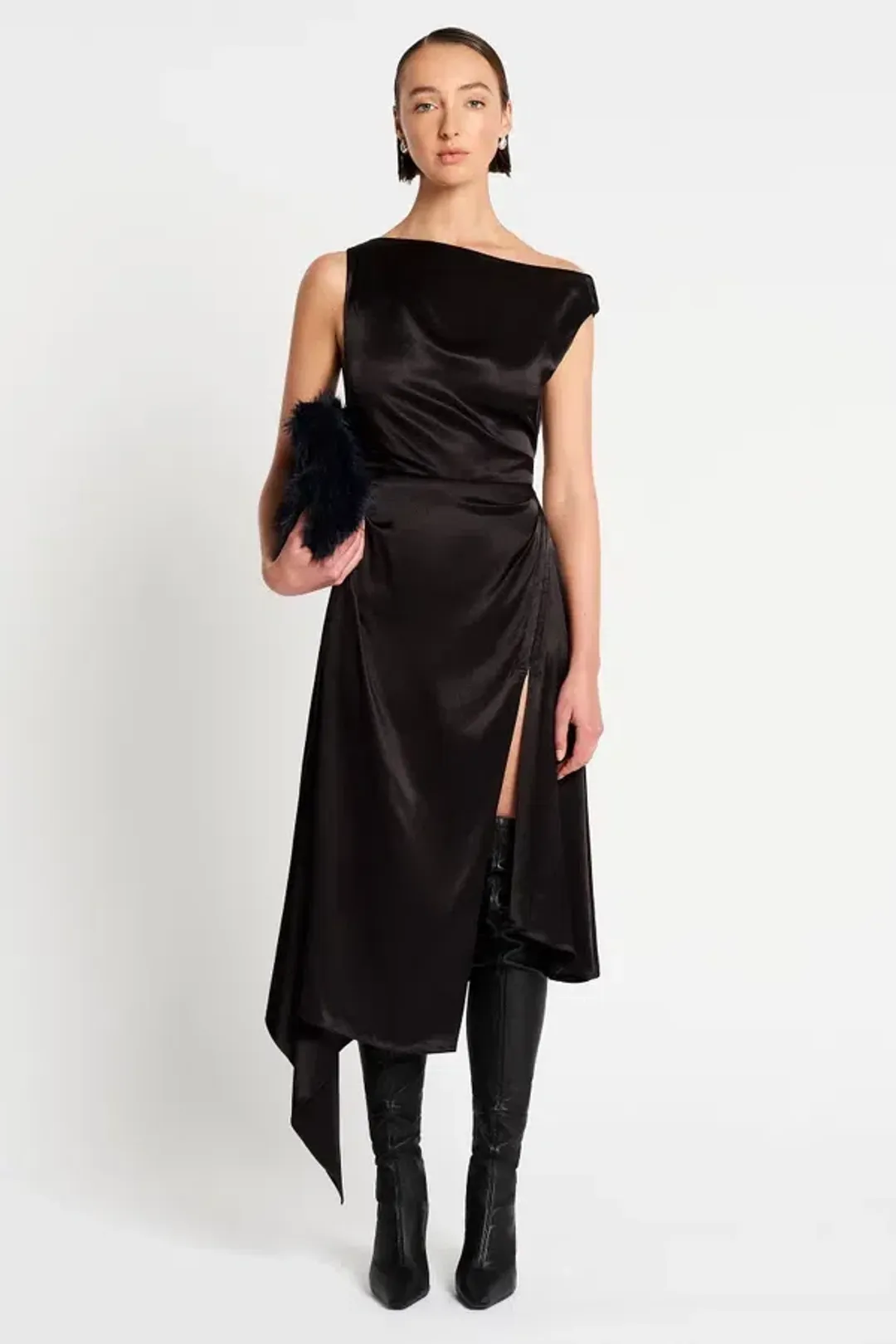 Sass & Bide Overdrive Dress Black 12 for rent on The Volte - main image