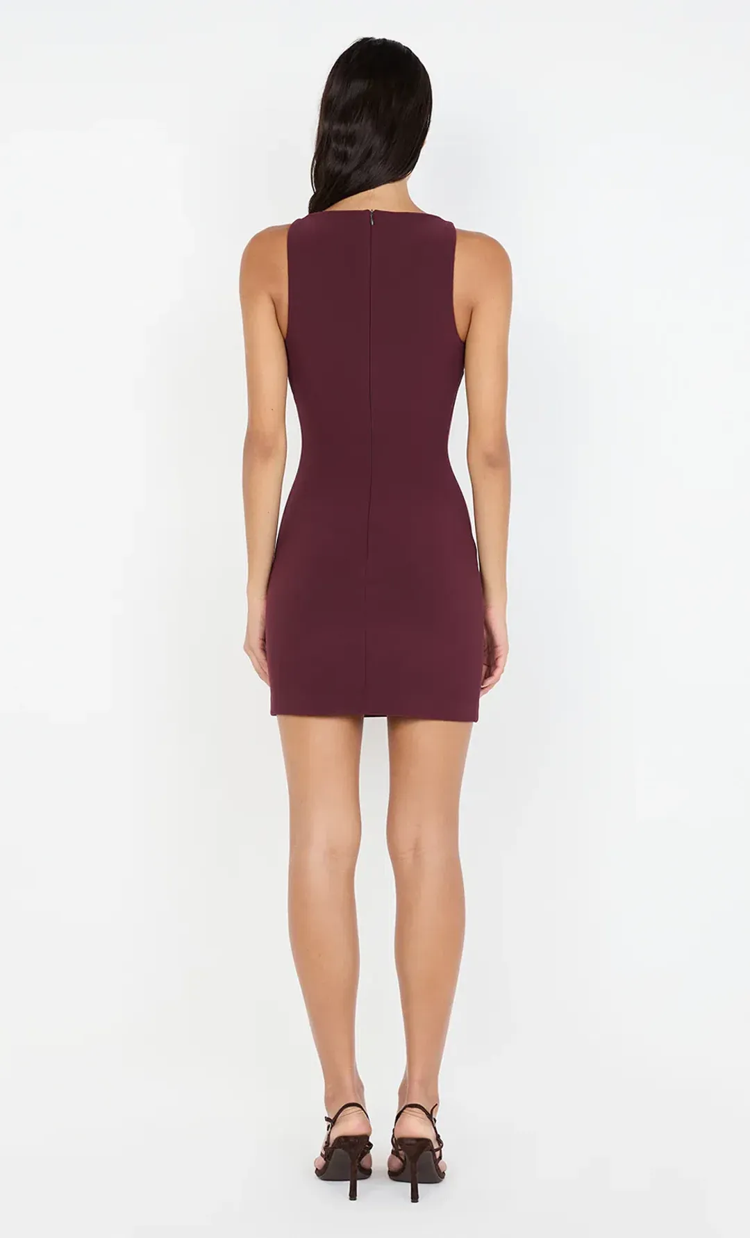 BEC + BRIDGE Clover Mini Dress Plum Size AU 6 for rent on The Volte - main image