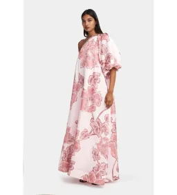 Hansen and Gretel Carmen Maxi Dress Orchid Bloom Size AU 10 for rent on The Volte - image 4