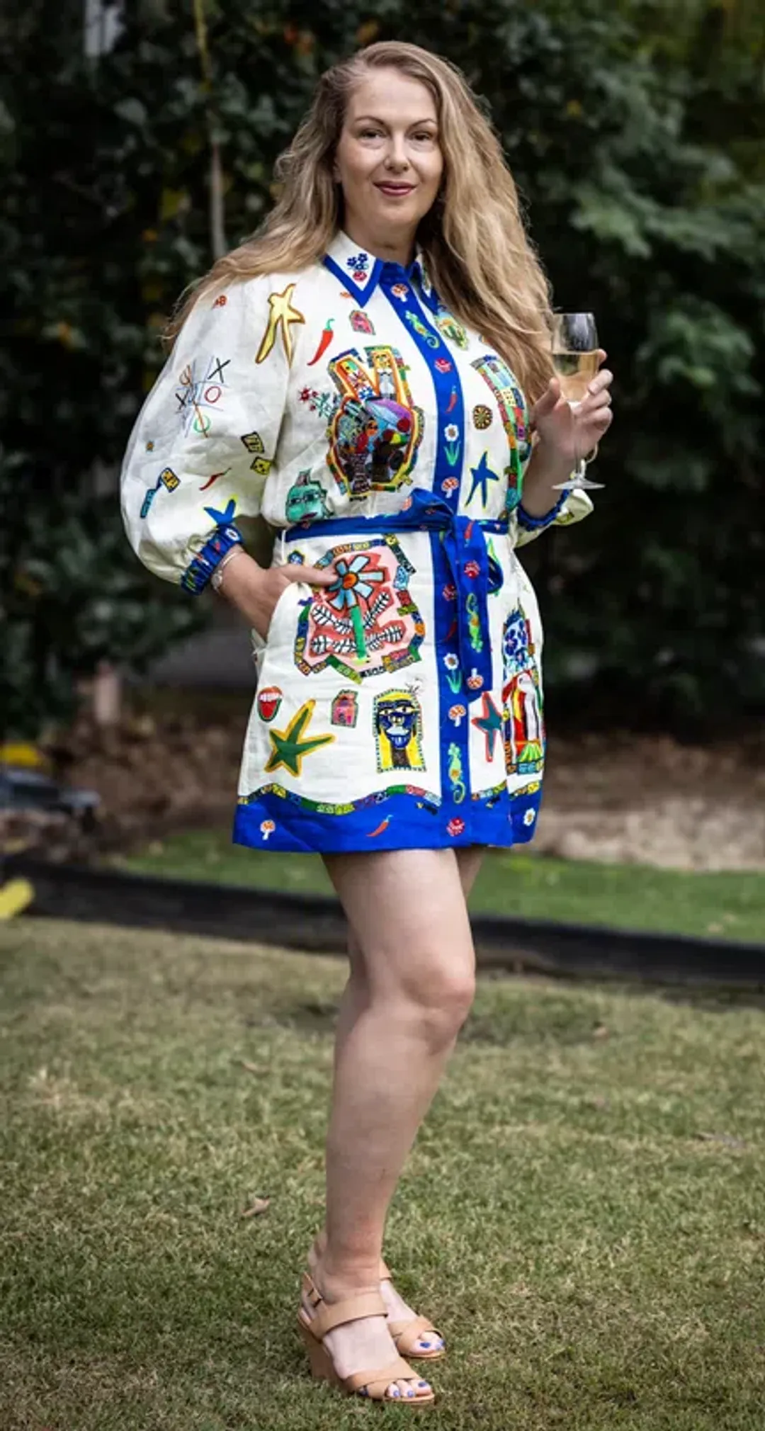 Alemais Players Mini Dress In Multicolor Size AU 16 for rent on The Volte - main image