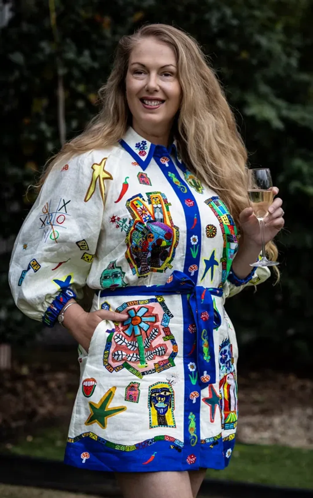 Alemais Players Mini Dress In Multicolor Size AU 16 for rent on The Volte - main image