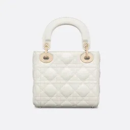 Dior Mini Lady Bag White for rent on The Volte - image 2