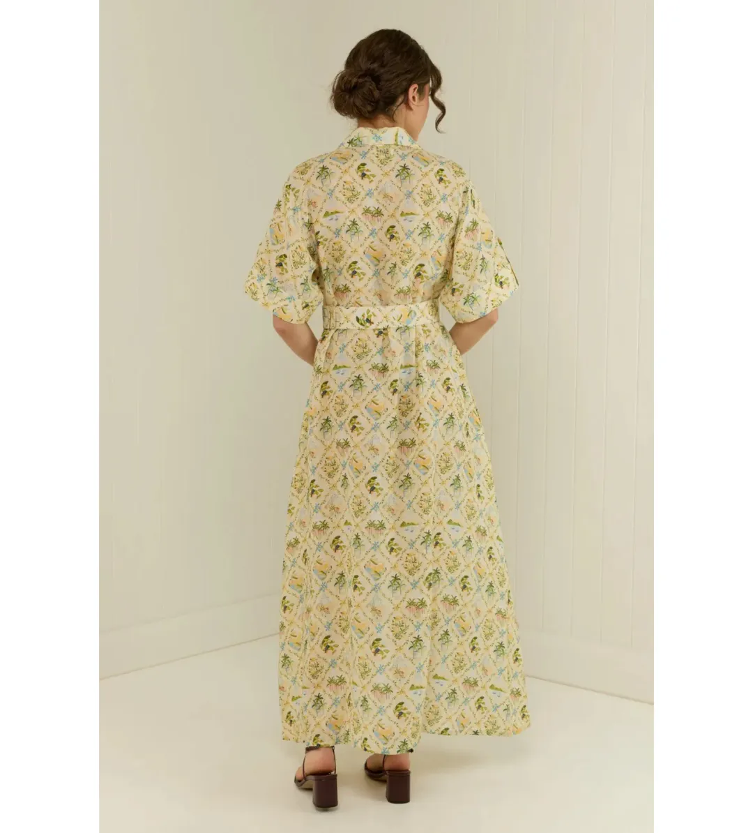 Palm Noosa Memento Maxi Dress Honolulu Size AU 10 for rent on The Volte - main image