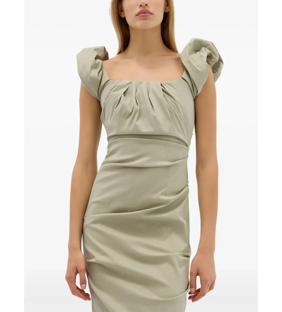 Rachel Gilbert Kalina Gown Sage Size AU 18 for rent on The Volte - main image