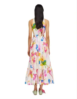 Leo Lin Carousel cut out maxi dress size 8 for rent on The Volte - image 5