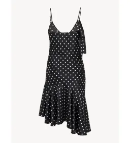 Realisation Par The Cassidy Dress in Black Polka Dot Print Size S / AU 8 for rent on The Volte - image 3