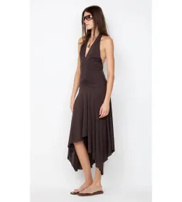 Bec & Bridge Nessie Halter Dress Dark Chocolate Size 10 for rent on The Volte - image 2