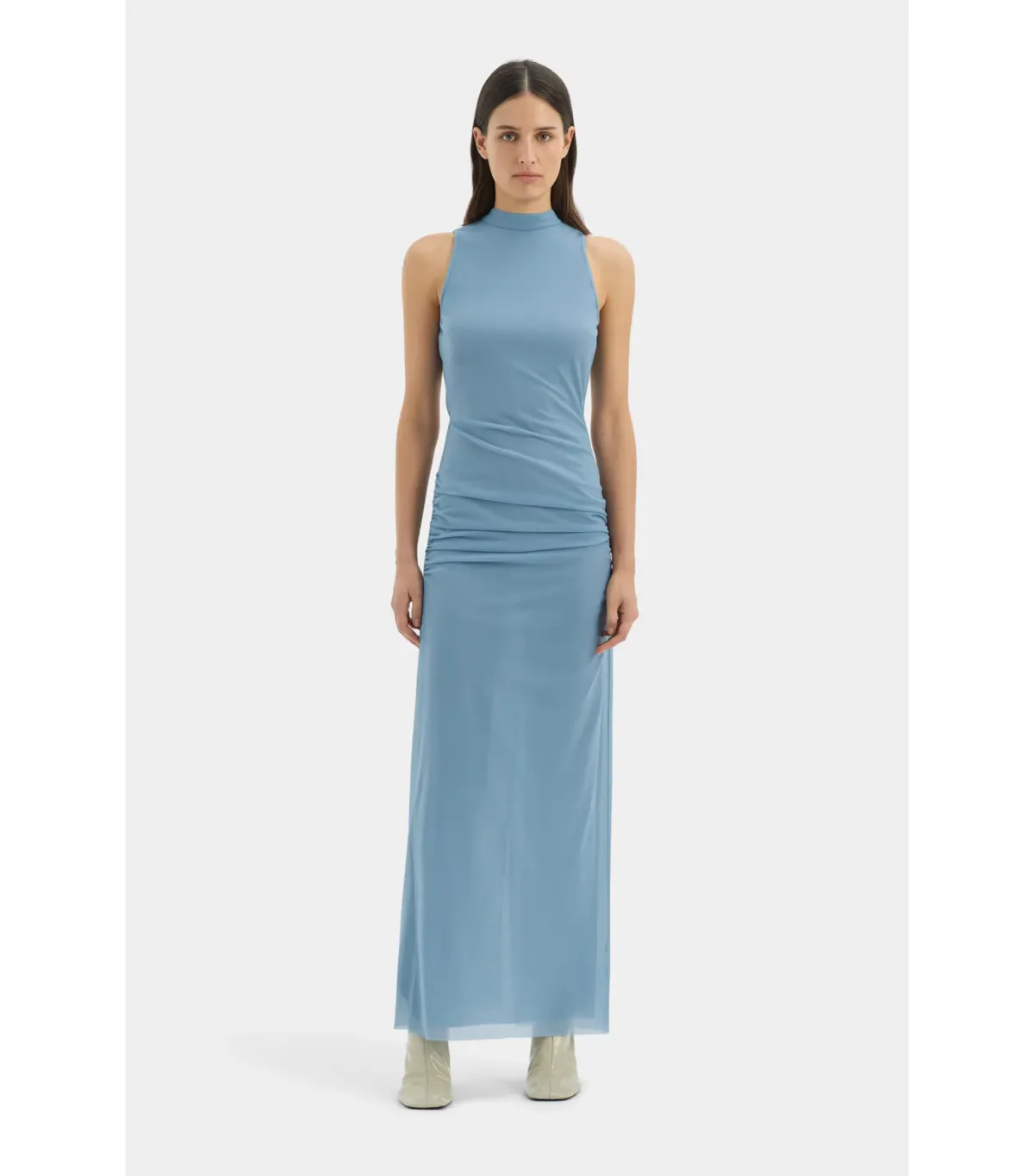 Sir the Label Ruby Open Back Maxi Gown Aqua Blue Size 0 / AU 6 for rent on The Volte - main image