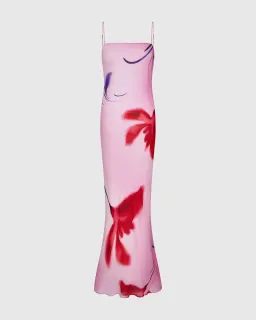 Rat & Boa Alici Maxi Dress in Pink Size XXS / AU 4 for rent on The Volte - image 3