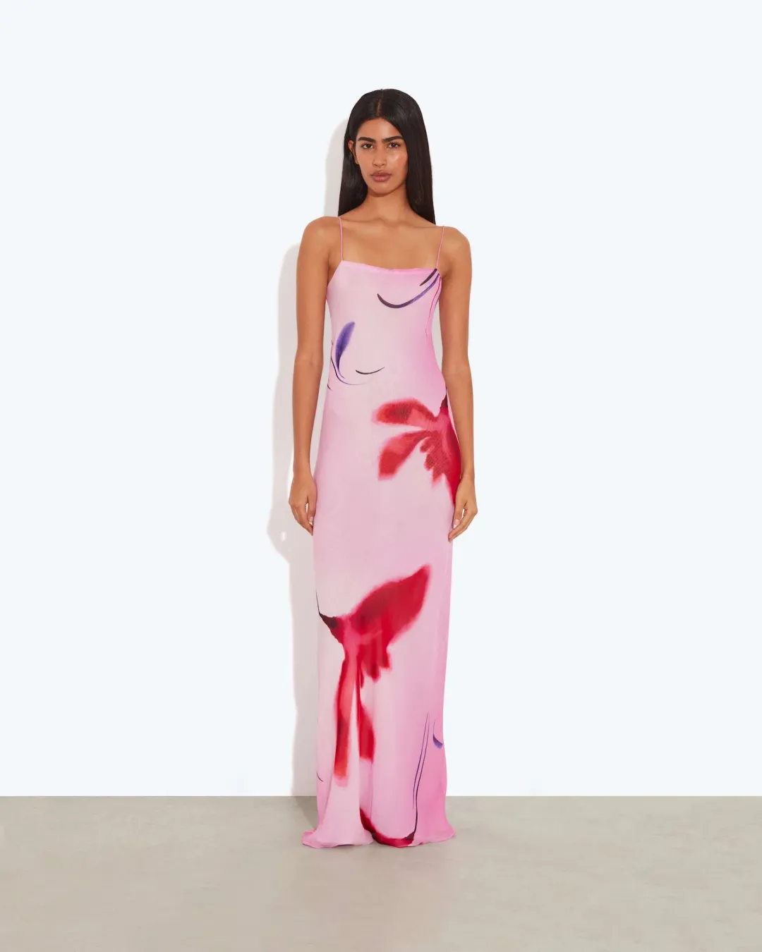 Rat & Boa Alici Maxi Dress in Pink Size XXS / AU 4 for rent on The Volte - main image