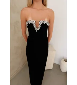 Rachel Gilbert Claudine Gown in Black Size 2 / AU 10 for rent on The Volte - image 2