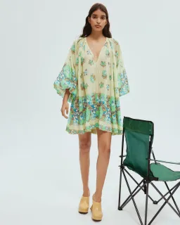 Alemais Velma Mini Dress Seafoam Size AU 14 for rent on The Volte - image 4