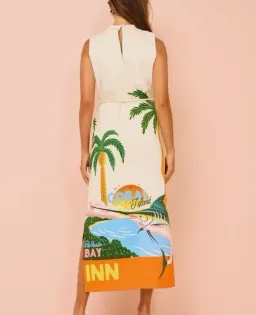 Alemais Samaki Midi Maxi Dress Size 14 for rent on The Volte - image 9