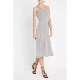 Sass and Bide The Fame Game Midi Dress Silver Size 8 for rent on The Volte - image 1