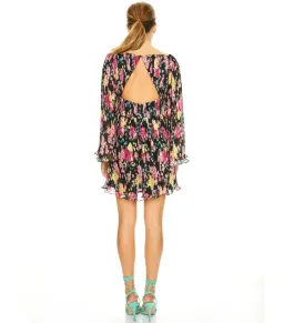 Talulah Midnight Fiesta Mini Dress Floral Size AU 12  for rent on The Volte - image 4