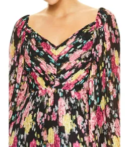 Talulah Midnight Fiesta Mini Dress Floral Size AU 12  for rent on The Volte - image 3