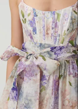 Zimmermann Dawning Corset Dress Multi Hydrangea Size 3 / AU 14 for rent on The Volte - image 6