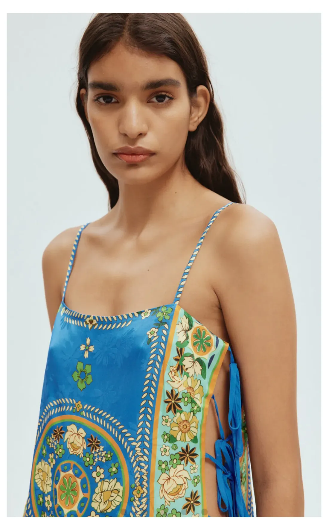 Alemais Linda Top Multi Floral Size 10 for rent on The Volte - main image