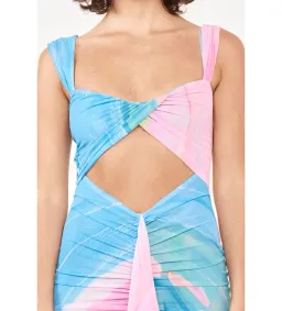 She is Olla Imogen Midi Dress in Gaia Size M / AU 10 for rent on The Volte - image 4