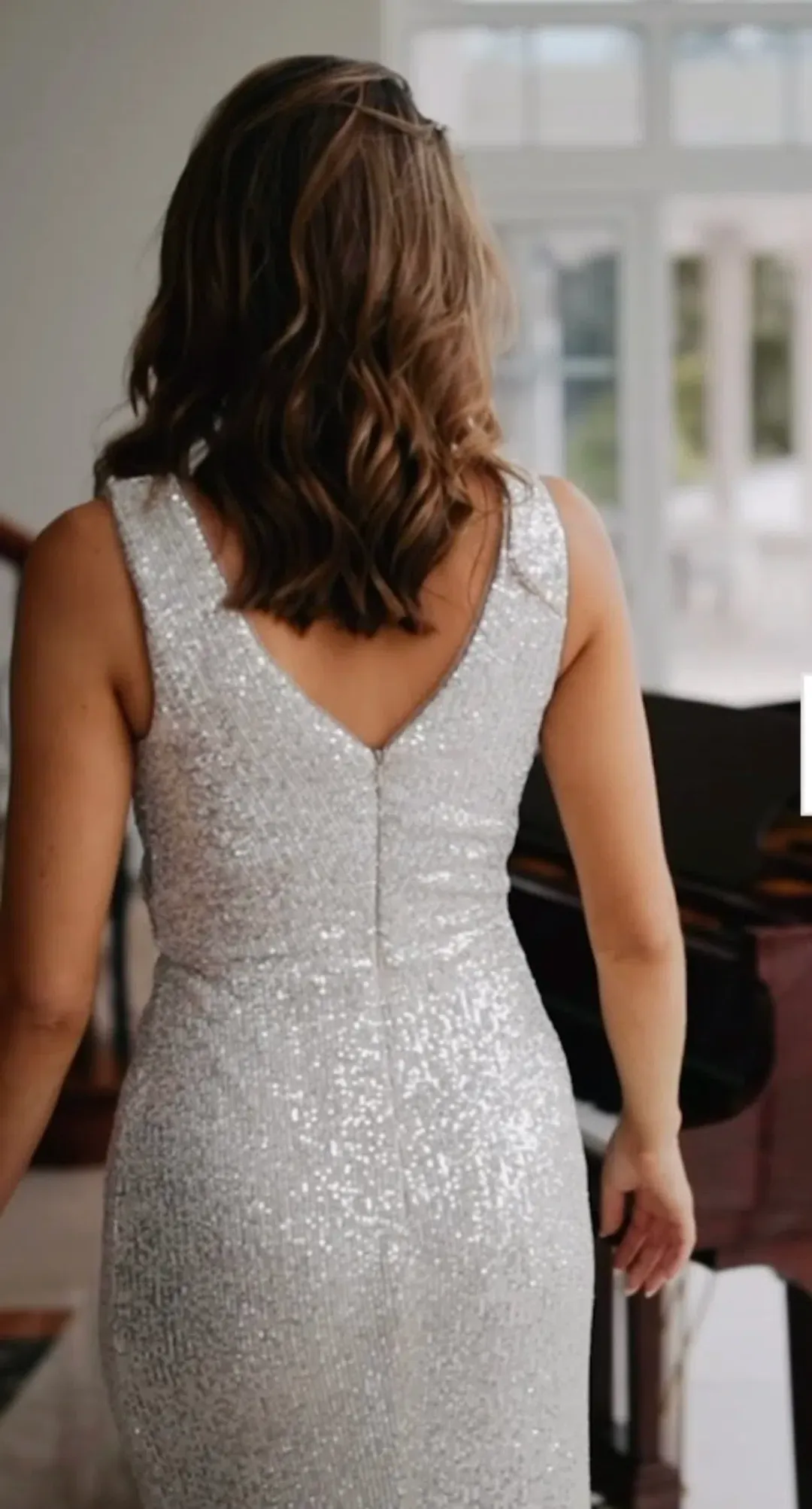 Tania Olsen Alexandria Navy Maxi Gown Size 20 for rent on The Volte - main image